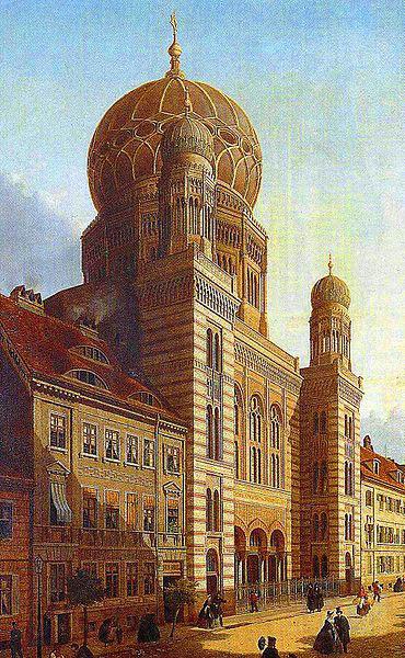 unknow artist Berlin-Synagoge in der Oranienburger Strabe